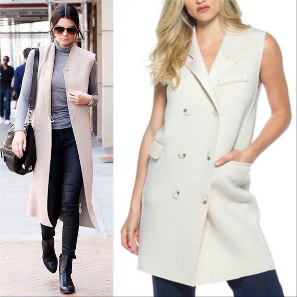 Jackets & Blazers - OH SO CHIC VEST DUSTER